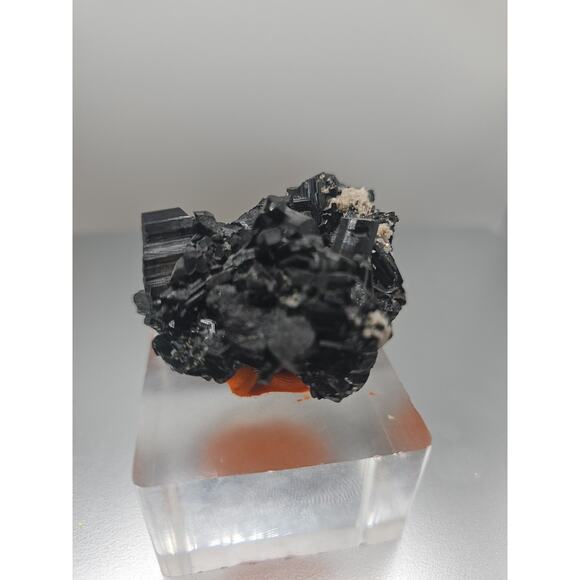 Black Tourmaline Crystal Specimen Rough Raw From Afghanistan 83grams - Picture 1 of 16